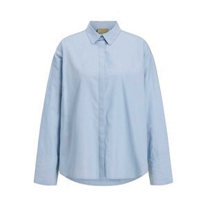 JJXX Womens/Ladies Poplin Relaxed Fit Long-Sleeved Shirt / Skyway